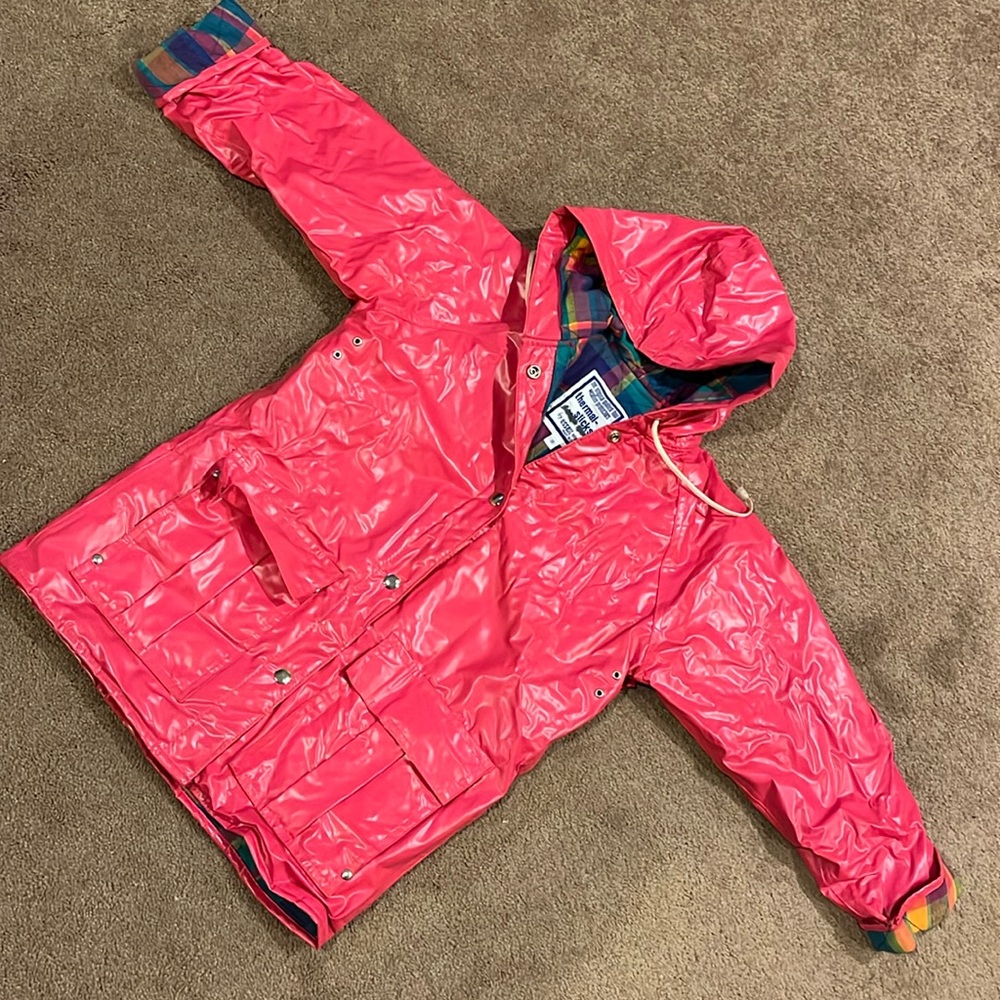 Girls Thermal Slicks rain jacket size 8